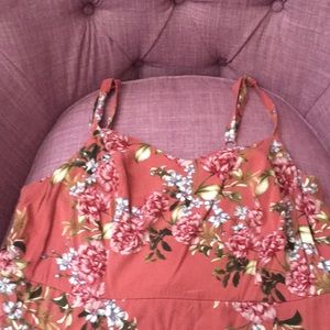 Torrid Floral Wide Leg Romper